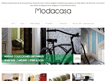 Tablet Screenshot of modacasa.es